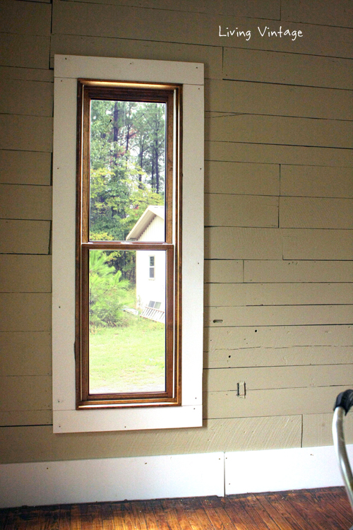 Reclaimed Wood Paint And Stain Progress Made In Our Bedroom