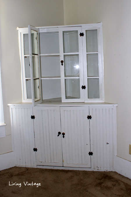 de boards,  all vintage  beadboard the As that house nailed cupboard discovered weâ€™ve  the weâ€™ve