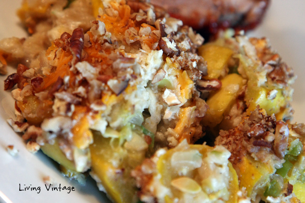 Old-Fashioned Southern Squash Casserole - Living Vintage